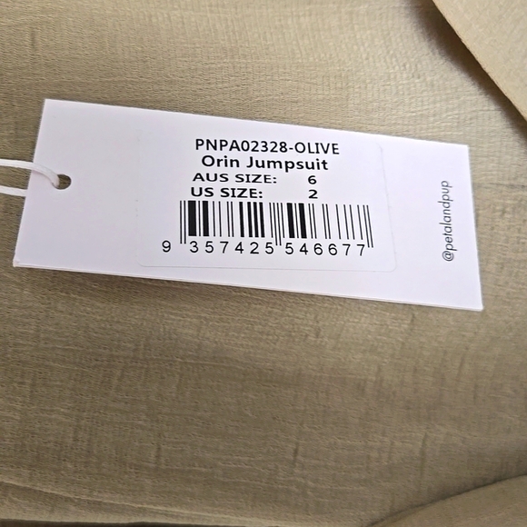 Petal & Pup Orin Jumpsuit Sz 2 - Picture 7 of 7